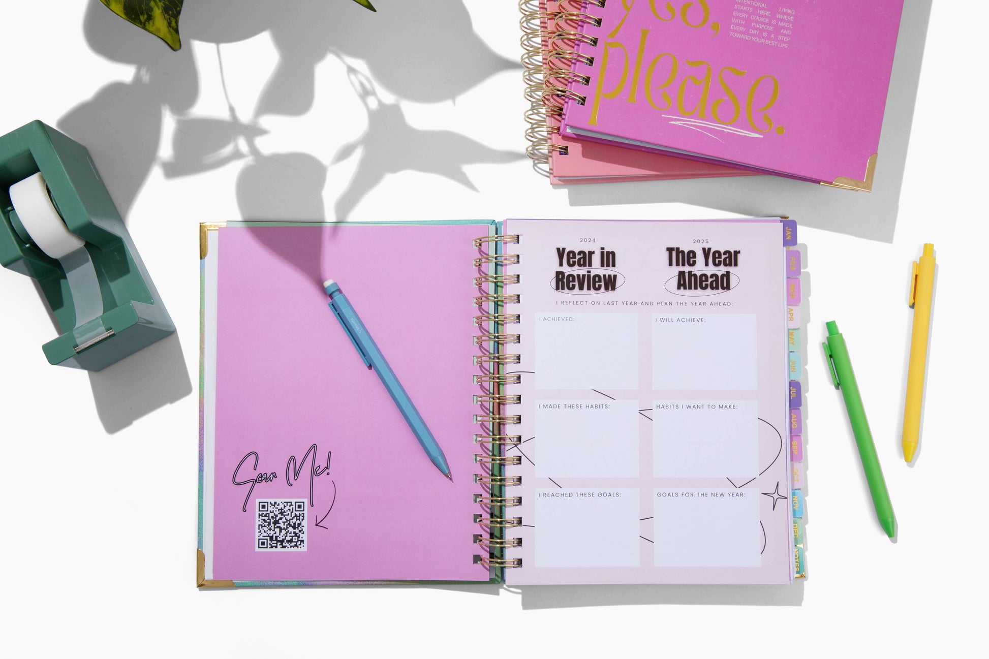 Girlfriends Ink - 2025 Dream Plan Achieve Planner