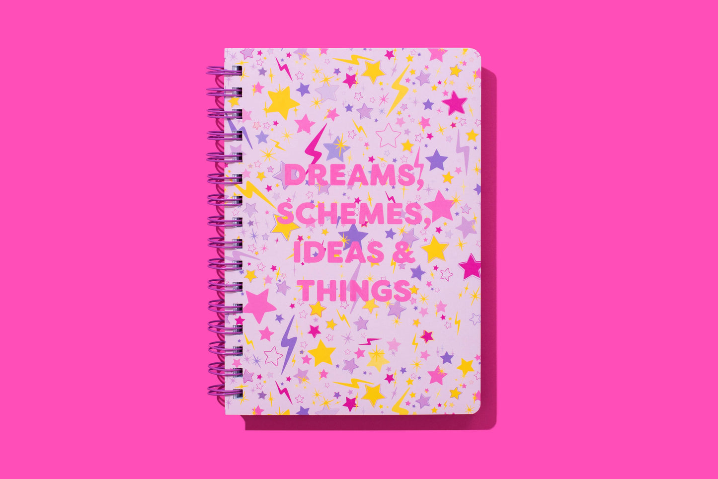 Taylor Elliott Designs - Spiral Notebook - "Dreams..." - 200 Pages