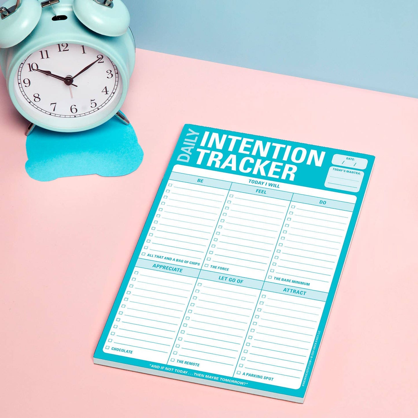 Knock Knock - Intention Tracker Pad