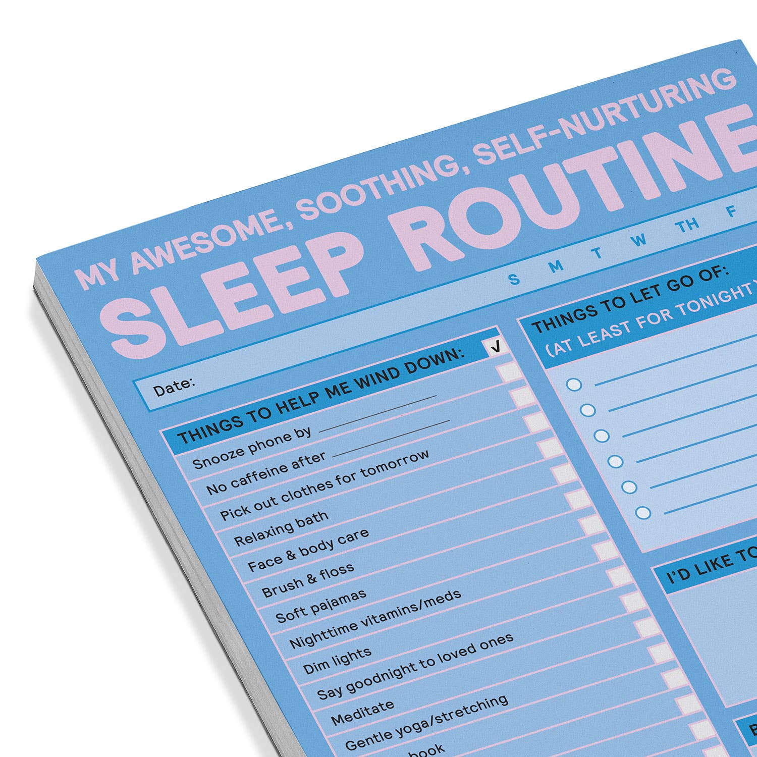 Knock Knock - Sleep Routine Pad