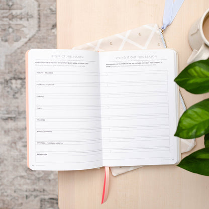 Cultivate What Matters - 90-Day PowerSheets® Goal Planner | Natural Linen