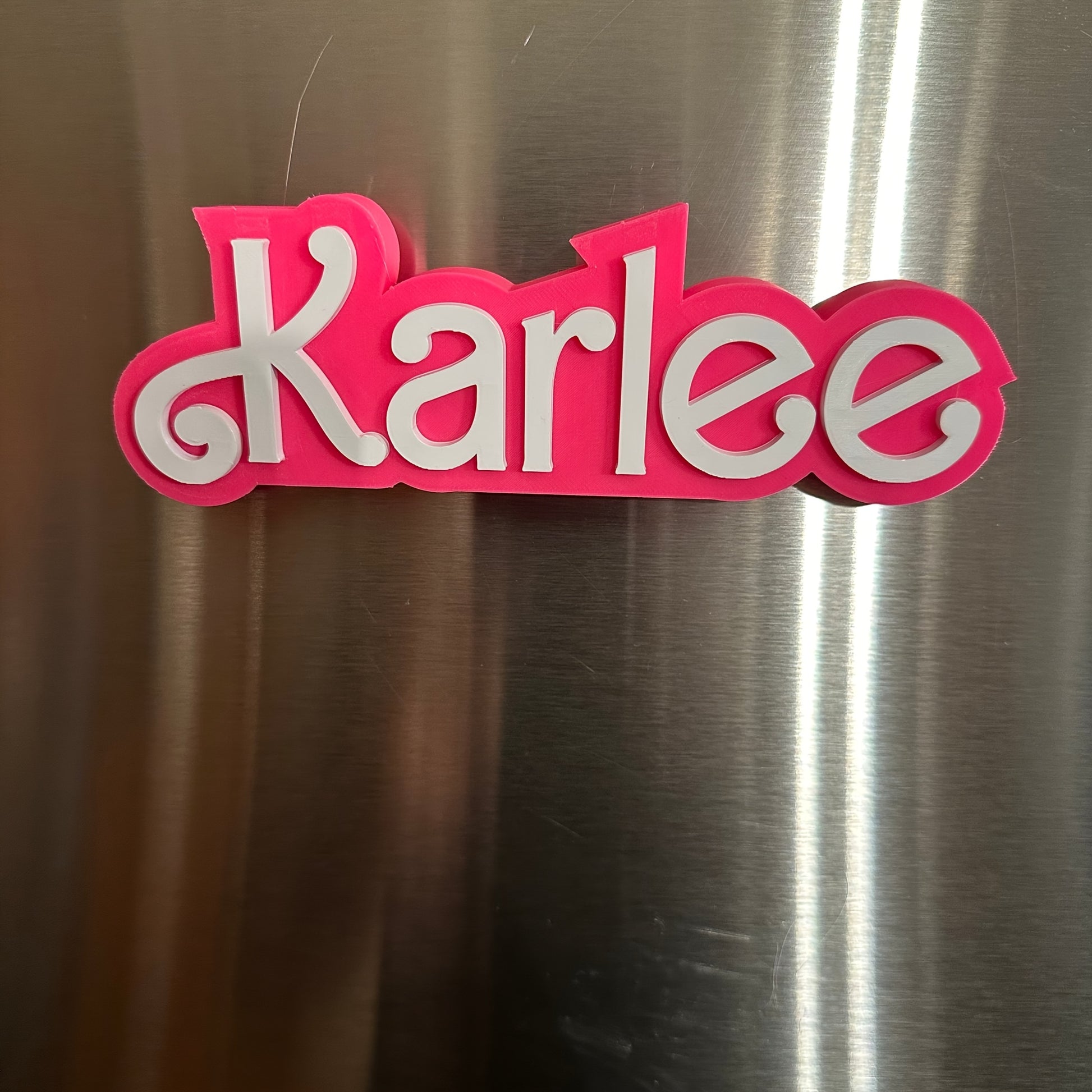 1pc Custom Acrylic Name Refrigerator Magnet - DIY Personalized English Lettering, Funky Style, Ideal for Fridge & Storage Cabinet Decoration, Decorative Magnets|Playful Design|Acrylic Construction, Fridge Magnets-faithfullyfocusd