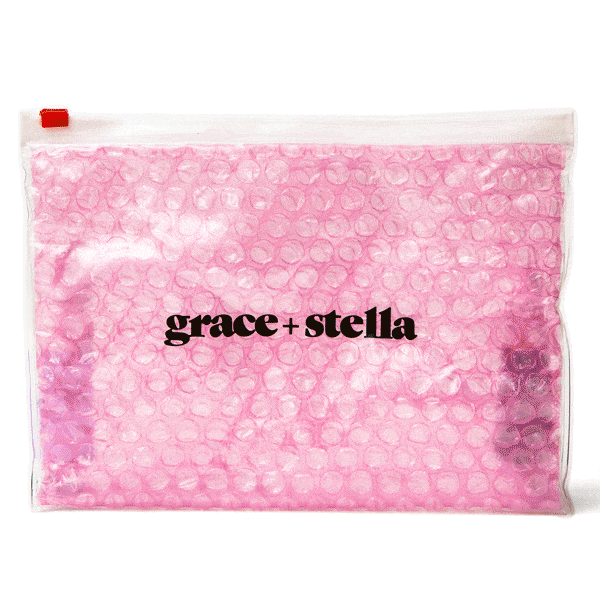 Grace & Stella Co - Pink Bubble Bag - faithfullyfocusd