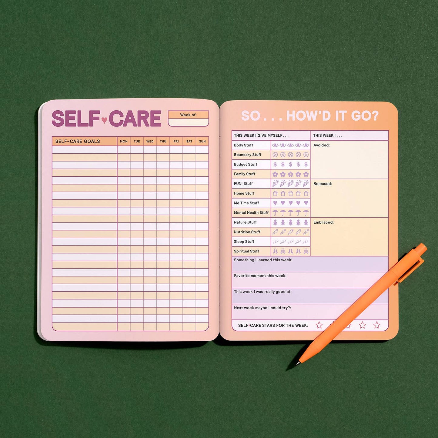 Knock Knock - Self-Care Habit Tracker