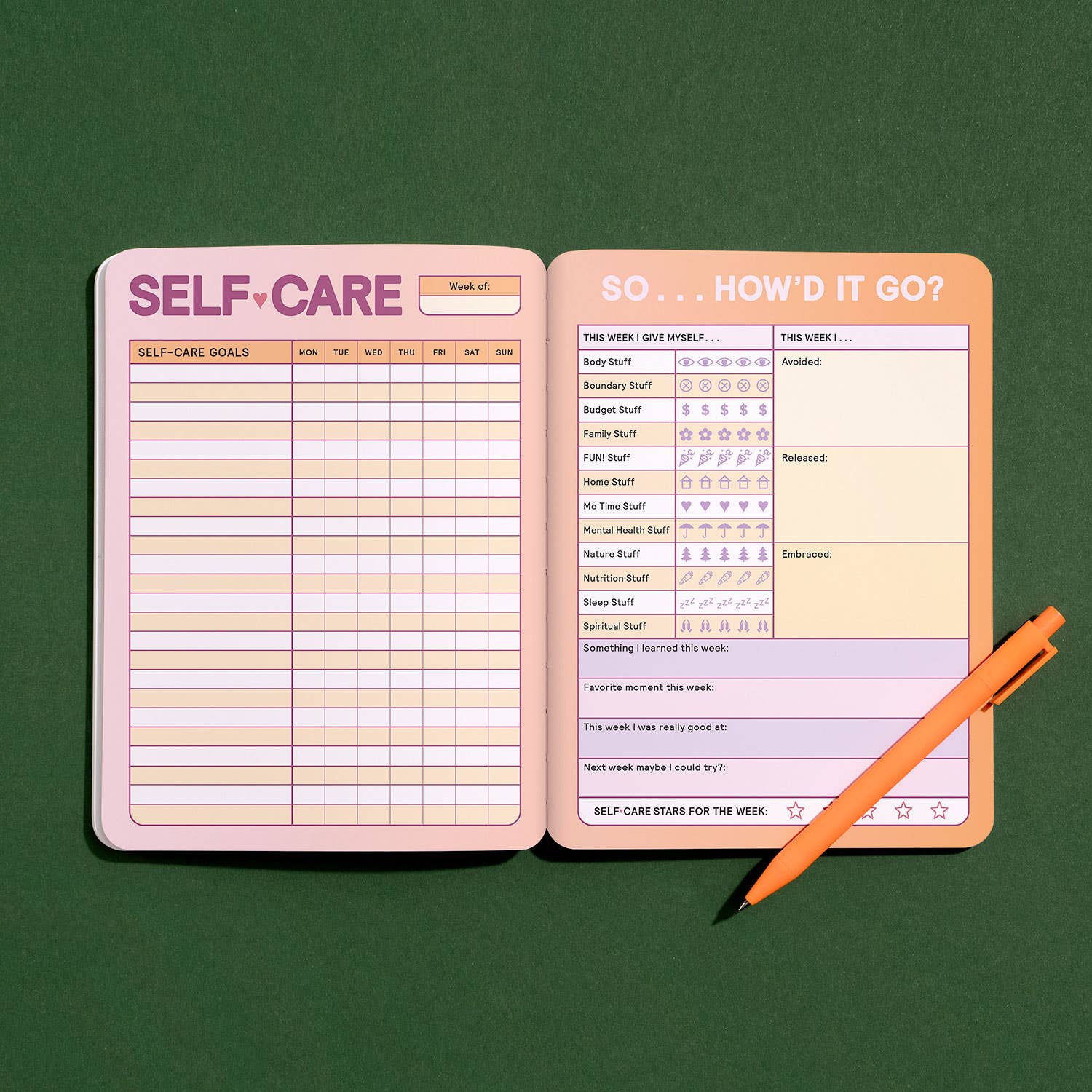 Knock Knock - Self-Care Habit Tracker