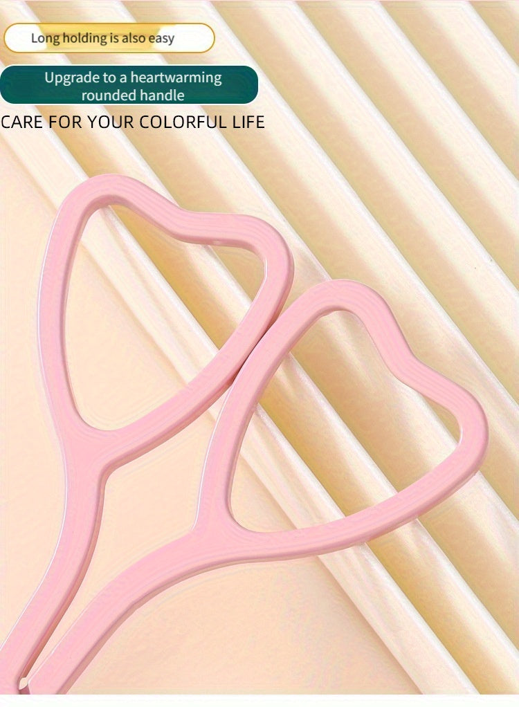 Love-Shaped Scissors: Stainless Steel with Pink And Black Handles - Perfect for Eyebrow Trimming And Eyelash Care-faithfullyfocusd