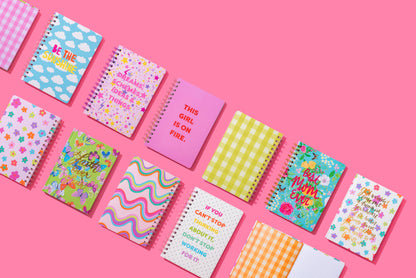 Taylor Elliott Designs - Spiral Notebook - "...Don't Stop Working For It" - 200 Pages