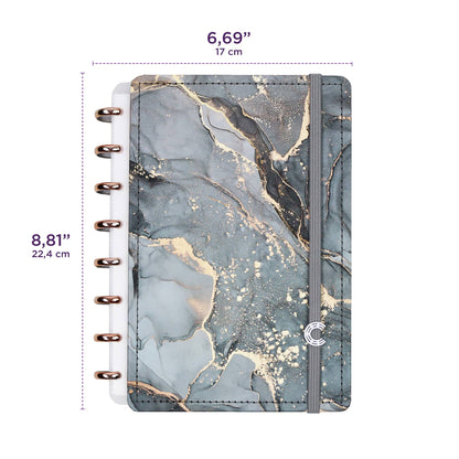 Create a Notebook - Onix Discbound Notebook Small 5.8 x 8.3 Inches - faithfullyfocusd