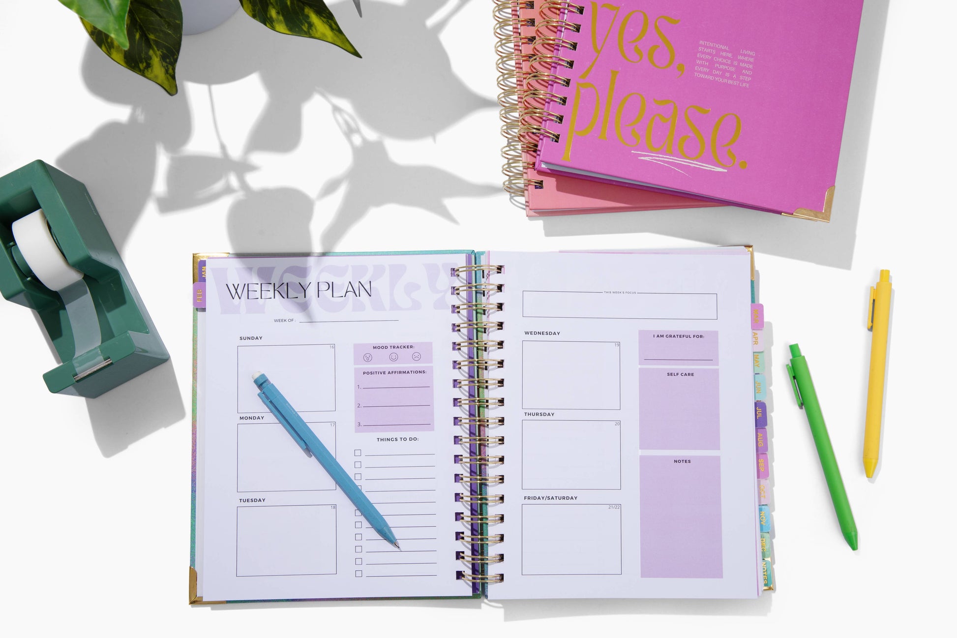 Girlfriends Ink - 2025 Dream Plan Achieve Planner