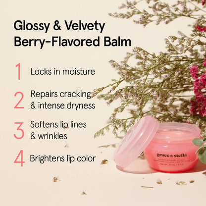 Grace & Stella Co - Berry Lip Mask - faithfullyfocusd