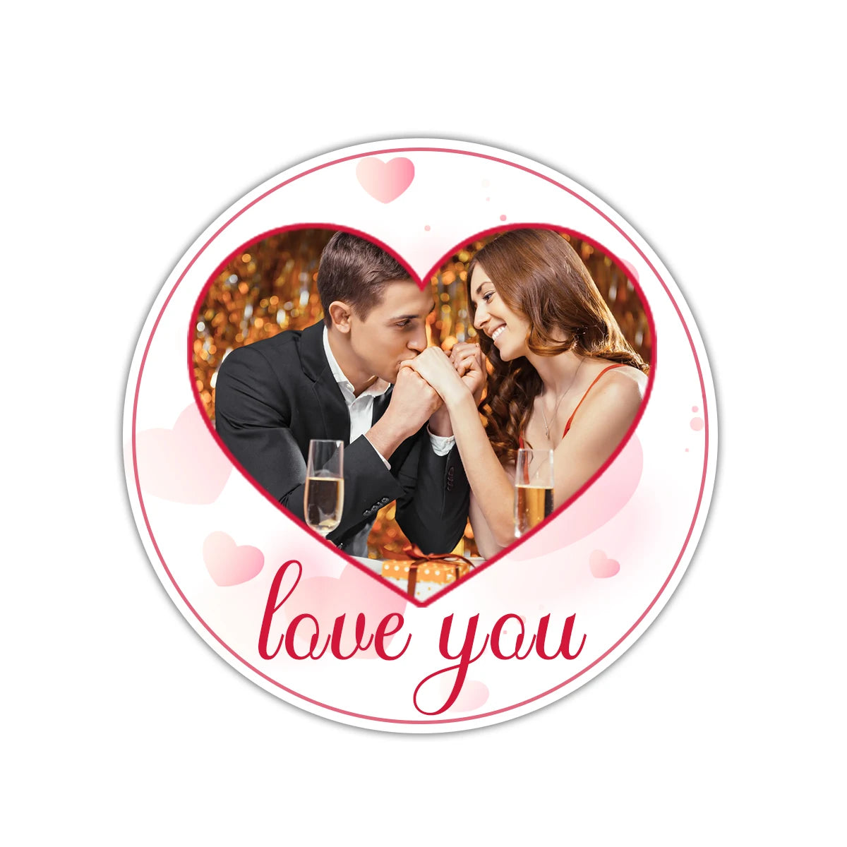 Personalized Customized Picture Stickers, Wedding Envelope Sticker Decoration, You can Send Pictures to Customize,Waterproof ZP1-faithfullyfocusd