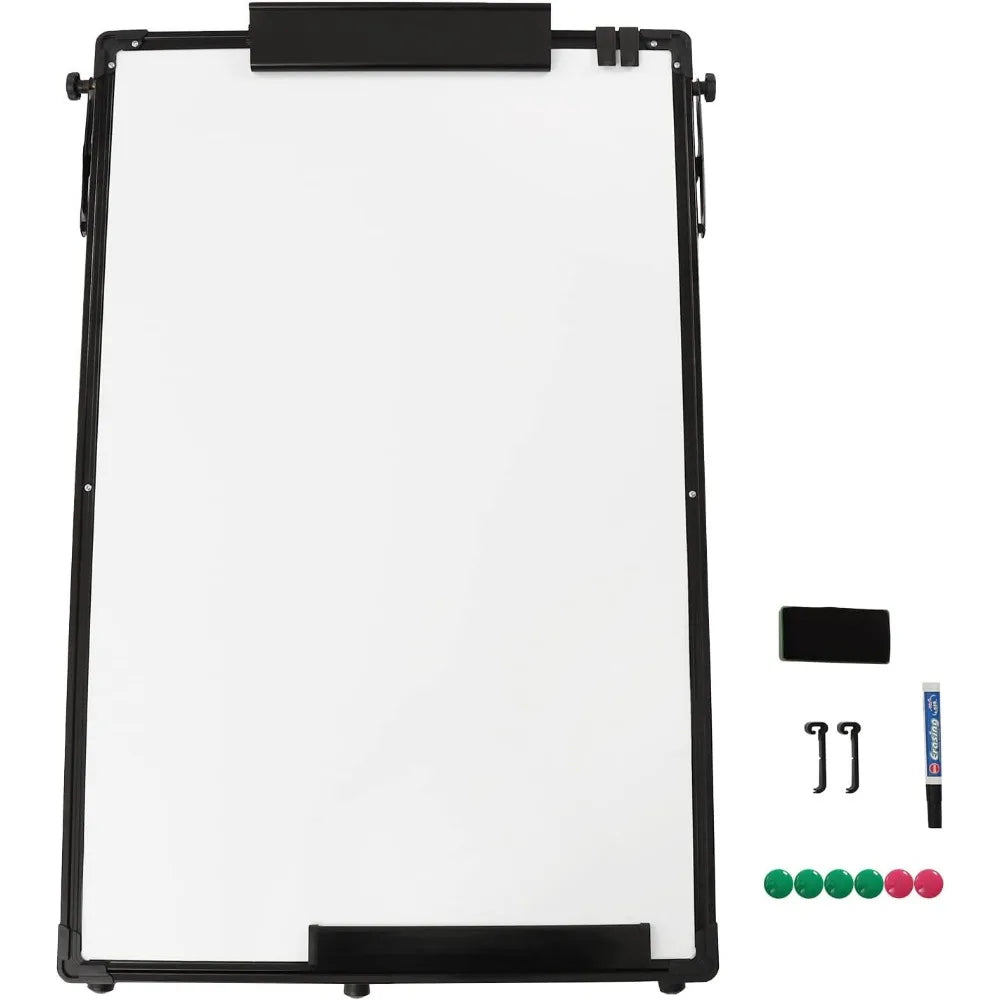 Magnetic Portable Dry Erase Height Adjustable 36 x 24 in Easel Whiteboard Stand Tripod White Board for Office Home Classroom-faithfullyfocusd