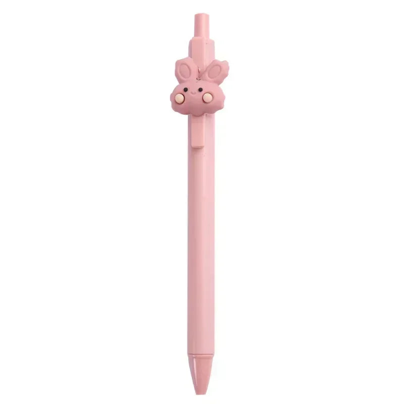 Pink Cute Ballpoint Pen Kawaii Learn Stationery Test Pressure Pens School Supplies Office Accessories канцелярия Caneta ручка-faithfullyfocusd