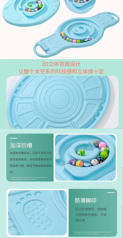 Sensory Integration Training Equipment Balance Board Household Egg-shaped Concentration Training Fitness Equipment-faithfullyfocusd