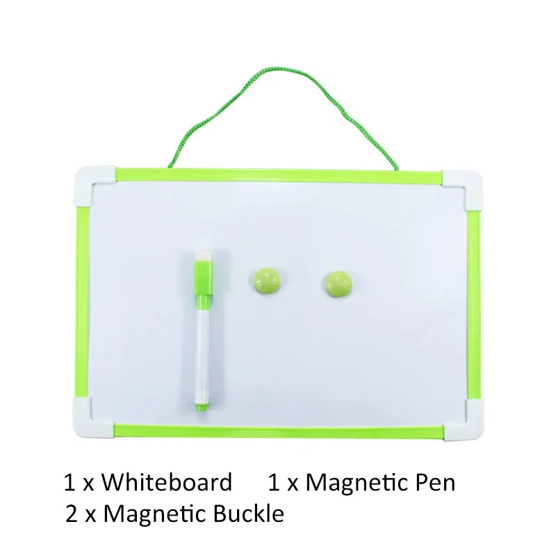 Whiteboard Writing Magnetic Double-sided Erasable Children's Drawing Graffiti Office Note Taking Dry Erase Hanging Message Board-faithfullyfocusd