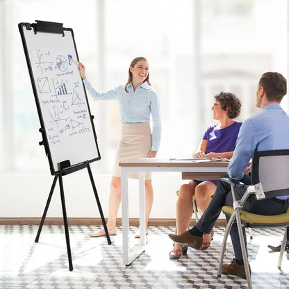 Magnetic Portable Dry Erase Height Adjustable 36 x 24 in Easel Whiteboard Stand Tripod White Board for Office Home Classroom-faithfullyfocusd