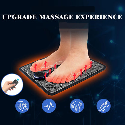 Foot Massager Mat, Foot Massager Pad, Portable Foot Massager Mat, Remote Control Foot Massager Stimulator-faithfullyfocusd