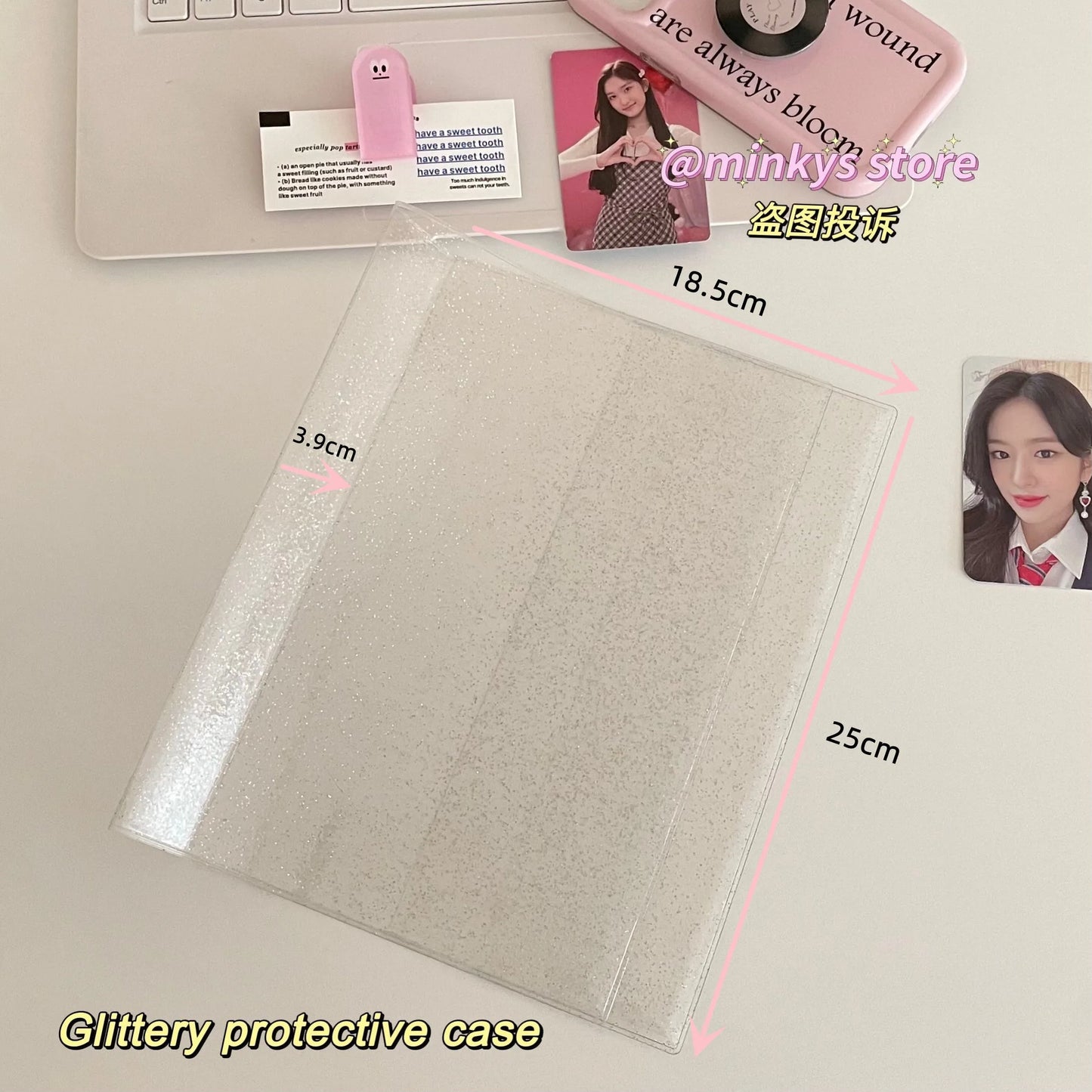 MINKYS Original Design New Color Rhombus A5 Kpop Photocard Binder Collect Book Idol Photo Card Holder Photocards Album-faithfullyfocusd