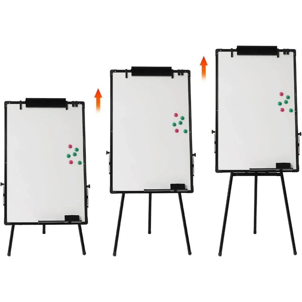 Magnetic Portable Dry Erase Height Adjustable 36 x 24 in Easel Whiteboard Stand Tripod White Board for Office Home Classroom-faithfullyfocusd