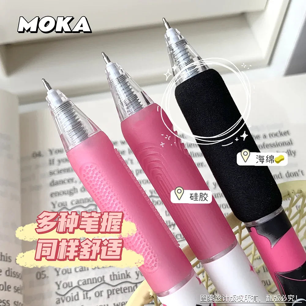 6pcs/set Butterfly Series Cute Gel Pen ST Nib Kawaii Pen Set Japanese Kawaii Stationery School Supplies Aesthetic Pens-faithfullyfocusd