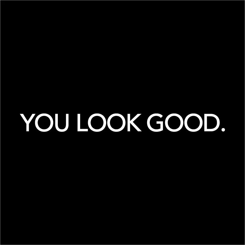 You Look Amazing Mirror Decal Vinyl Decal Bathroom Decor Inspire Motivational Quote Sticker Fitting Room Bedroom Decoration-faithfullyfocusd