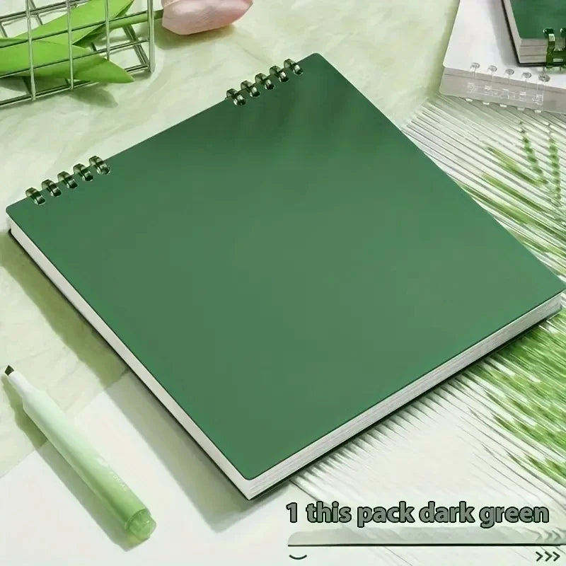 Journal Notebook Flip Notepad Diary Word Book Grid Stationery B5 Notebooks Sketch Writing Pads Office School Supplies-faithfullyfocusd