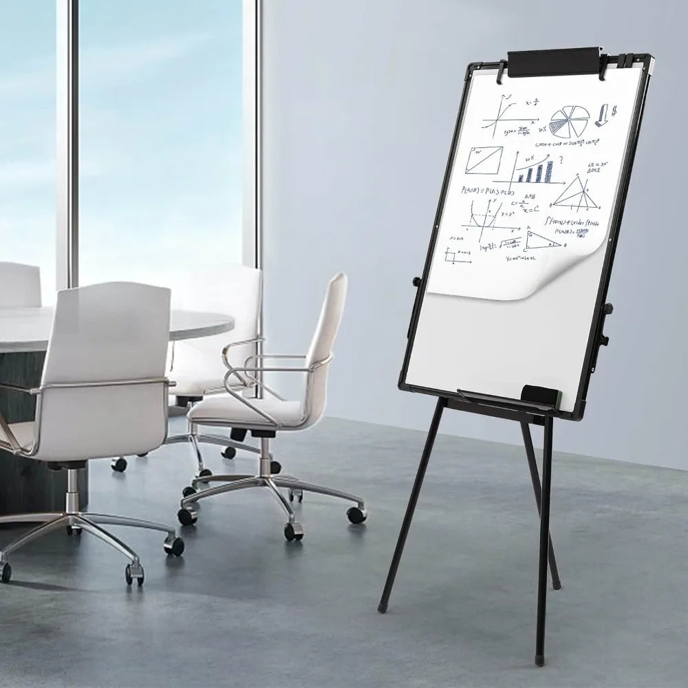 Magnetic Portable Dry Erase Height Adjustable 36 x 24 in Easel Whiteboard Stand Tripod White Board for Office Home Classroom-faithfullyfocusd