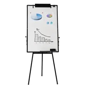 Magnetic Portable Dry Erase Height Adjustable 36 x 24 in Easel Whiteboard Stand Tripod White Board for Office Home Classroom-faithfullyfocusd