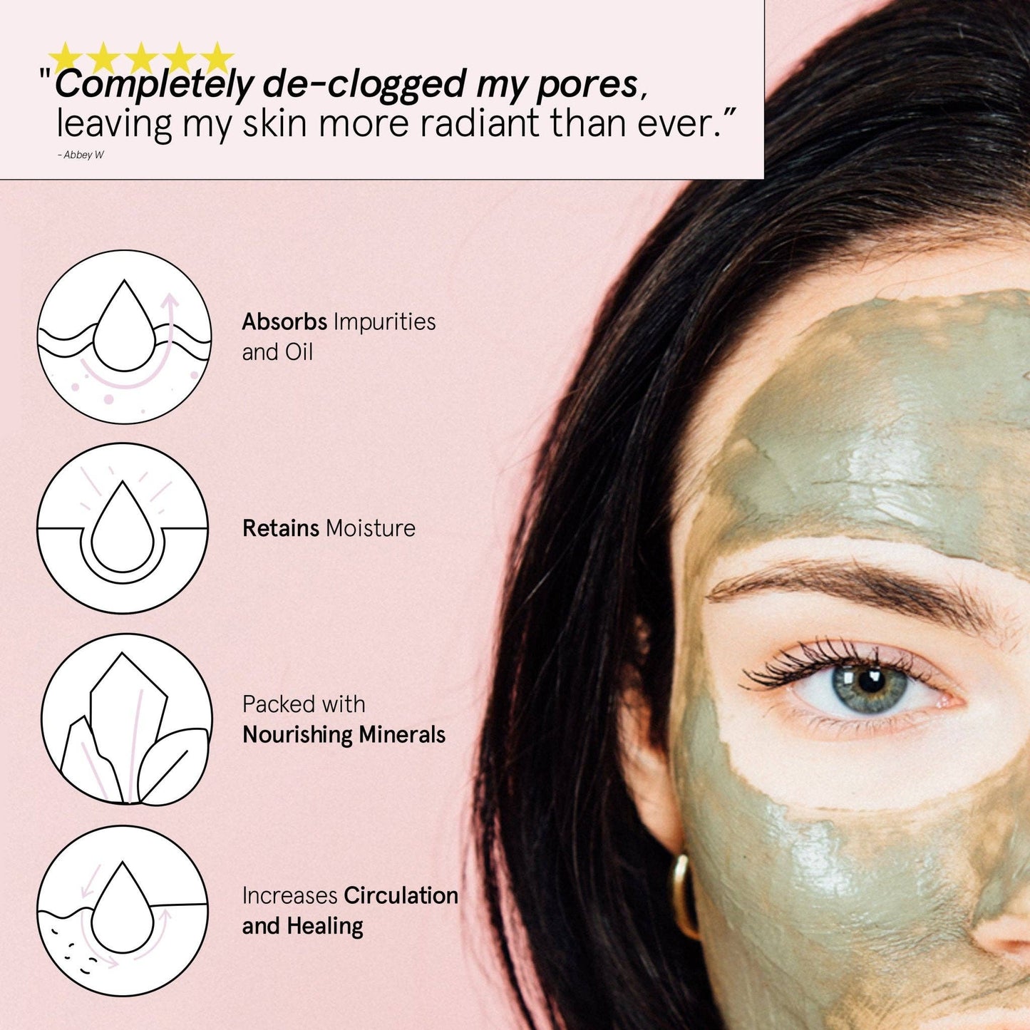 Grace & Stella Co - Dead Sea Mud Mask - faithfullyfocusd