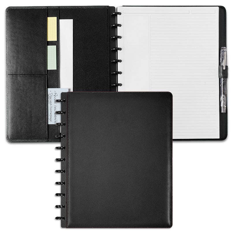 Levenger - Circa Leather Discbound Notebook - faithfullyfocusd