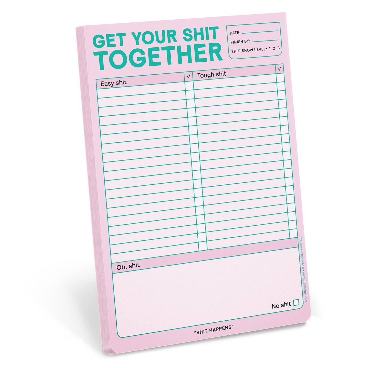 Knock Knock - Get Your Shit Together Pad (Pastel Edition)