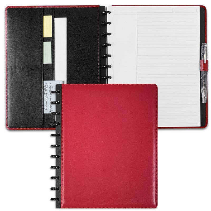 Levenger - Circa Leather Discbound Notebook - faithfullyfocusd