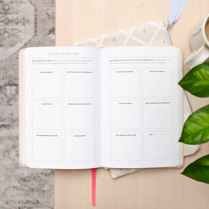 Cultivate What Matters - 90-Day PowerSheets® Goal Planner | Natural Linen