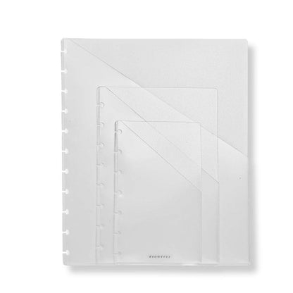 Levenger - Circa Clear Discbound Notebook Pocket Dividers (set Of 4)