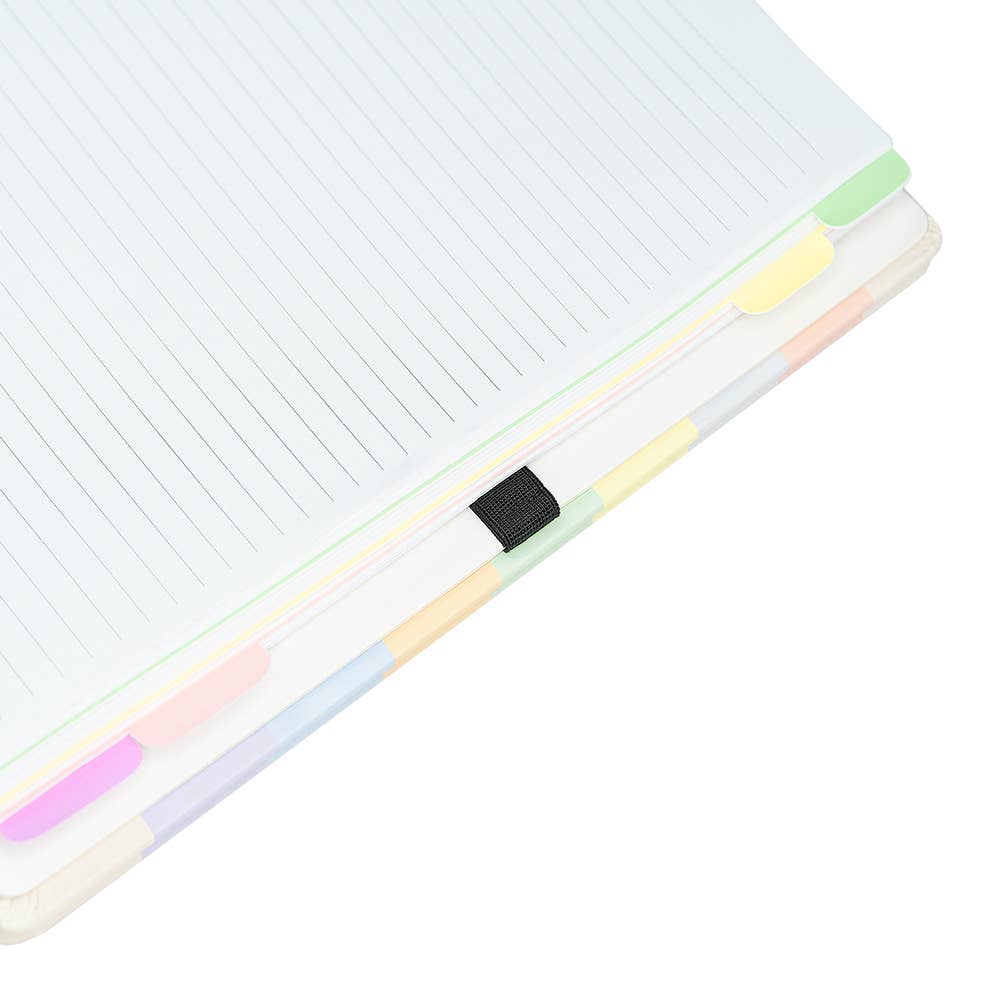 Create a Notebook - Notebook dividers Pastel Large  8.2 x 11 Inches - faithfullyfocusd