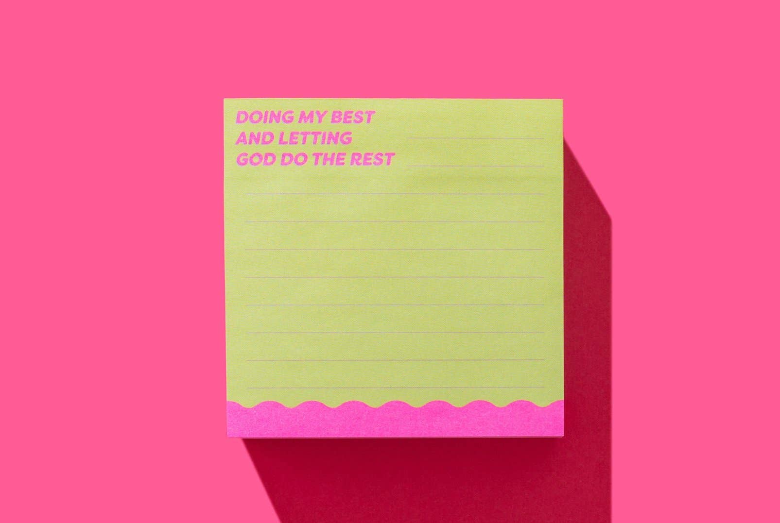 Taylor Elliott Designs - Sticky Notes Pad - "Doing My Best..." - 300 Sheets