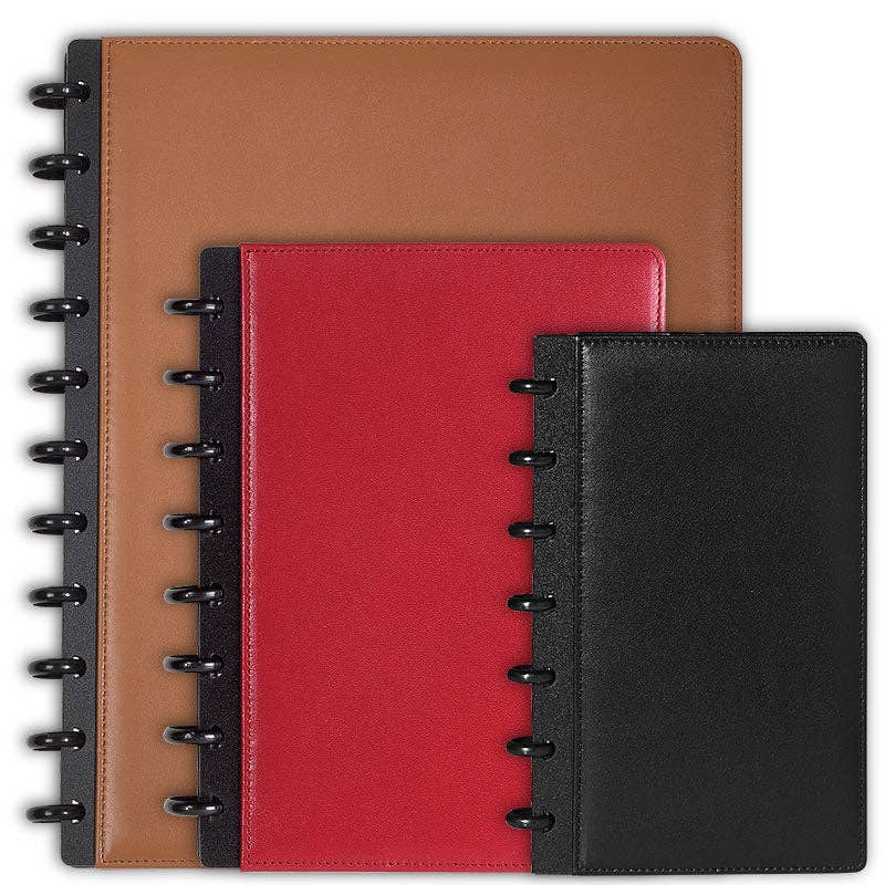 Levenger - Circa Leather Discbound Notebook - faithfullyfocusd