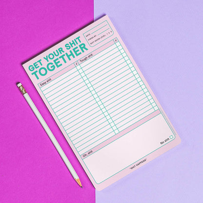 Knock Knock - Get Your Shit Together Pad (Pastel Edition)