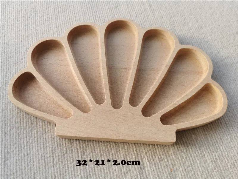 Wooden Montessori Sensory Toy Set Nature Sorting Trays-faithfullyfocusd