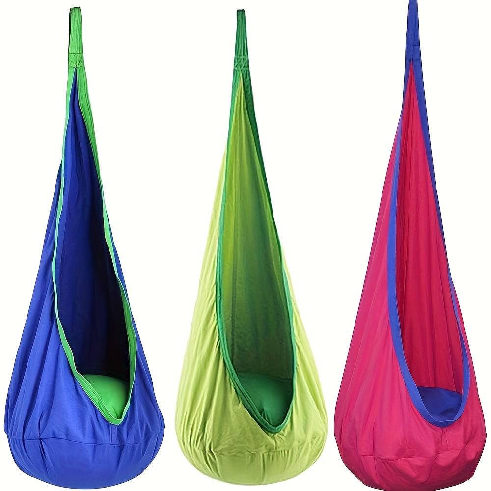 Comfy Hanging Hammock Chair with Inflatable-faithfullyfocusd