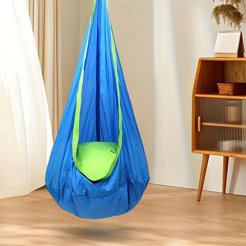 Comfy Hanging Hammock Chair with Inflatable-faithfullyfocusd